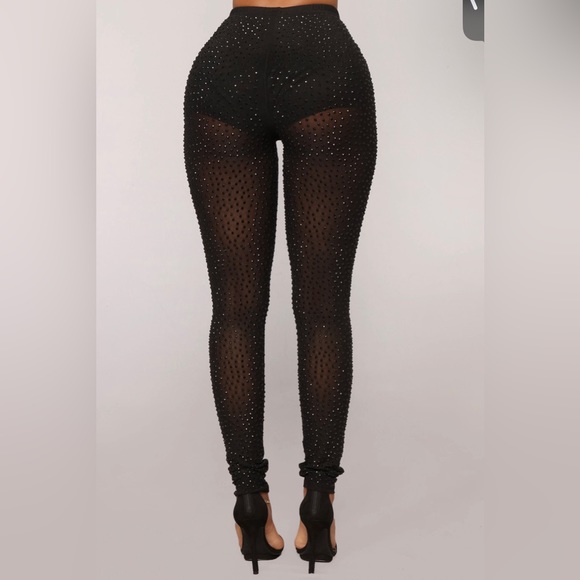 Cute Rhinestone Set - Black (S) - Picture 6 of 7